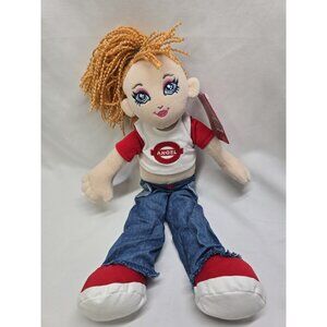 Keel Toys 40CM Underground LONDON LIZZY Plush Doll 2003 Vintage Rare